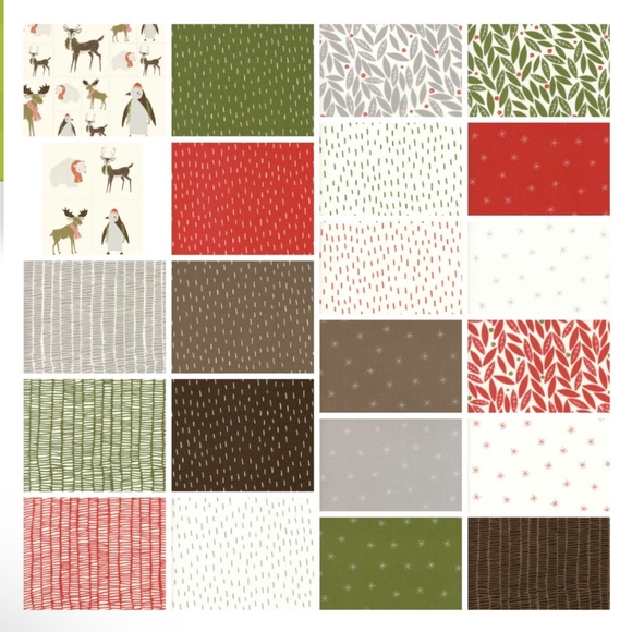 Quilting cotton - adorable Xmas bundle! - Picture 3 of 3